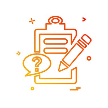 Eğitim simge tasarlamak vektör