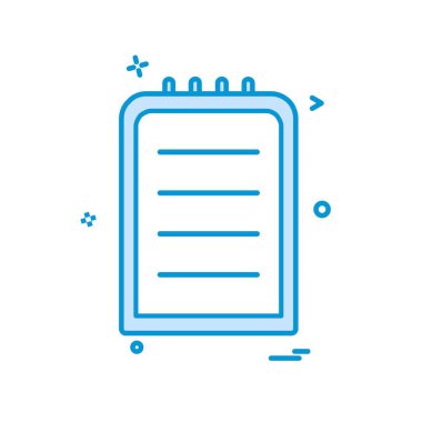 Pano simgesi tasarım, renkli vektör çizim