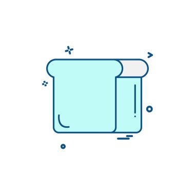 Gıda simge tasarlamak vektör