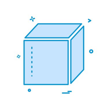 simge vektör tasarımı kutusu teslim kapalı