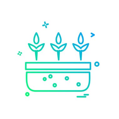 Ekoloji simge deisgn vektör