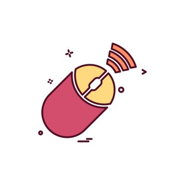 Bilgisayar Teknolojisi simgesi tasarım vektörü