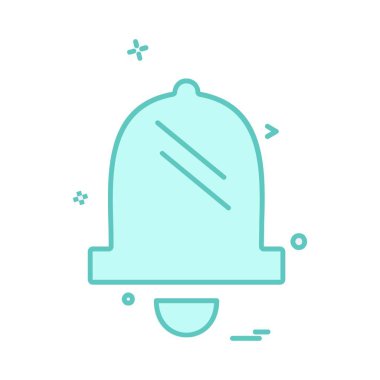 Çan simge tasarlamak vektör