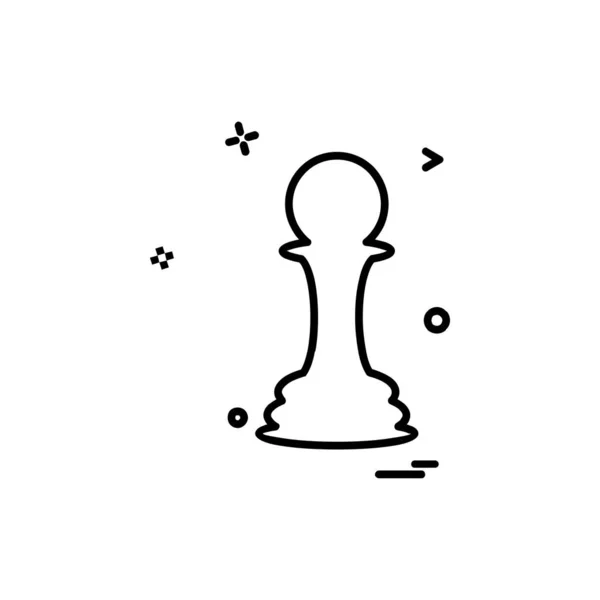 チェスのアイコン デザインのベクトル — ストックベクタ