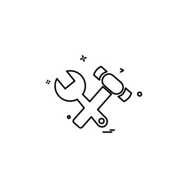 Donanım simgesi tasarım, vektör çizim araçları