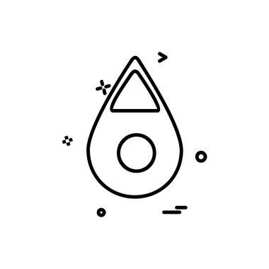 Petrol simge tasarlamak vektör 