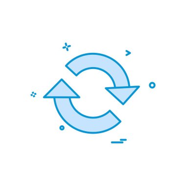 Simge tasarım vektörünü tazele