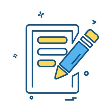 Çalışma simge tasarlamak vektör 