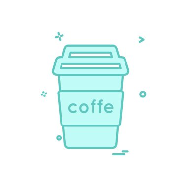 Gıda simgesi tasarım vektörü