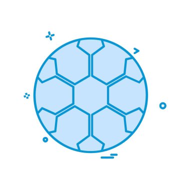 Topu simge tasarlamak vektör