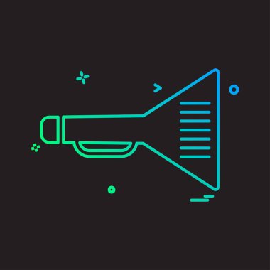 Ses simge tasarlamak vektör