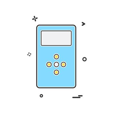 Bilgisayar simgesi tasarım vektörü