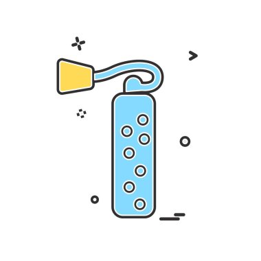 Silindir simge tasarlamak vektör