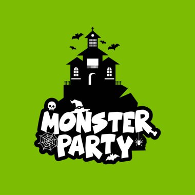 Canavar şahıs tasarımı yaratıcı tasarım vektör ile 