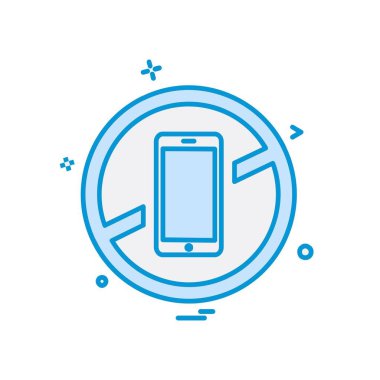 Akıllı telefon simge tasarlamak vektör 