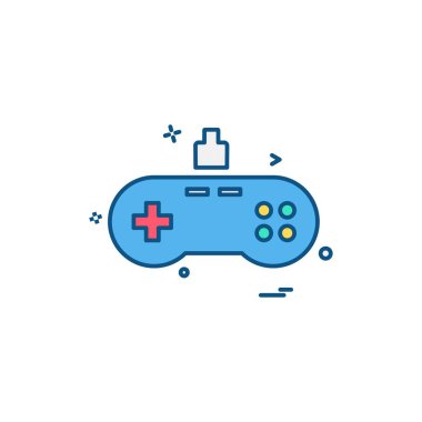 Sporrts ve Oyunlar simge tasarlamak vektör