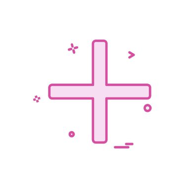 Matematik işaretleri simge tasarlamak vektör