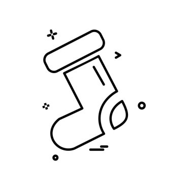 Çorap simge tasarlamak vektör 