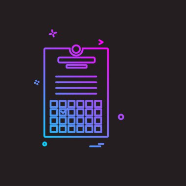 İş simgesi tasarım vektörü