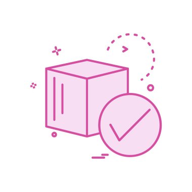 küp simge tasarlamak vektör