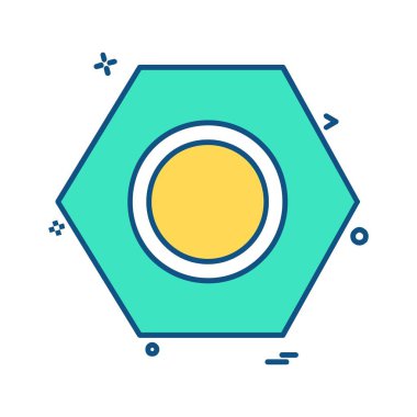 Fındık simge tasarlamak vektör 