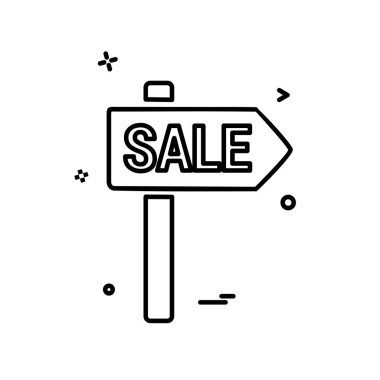 Satılık Pansiyon simge tasarlamak vektör