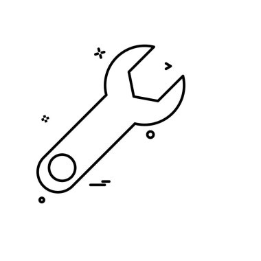 İş simgesi tasarım, renkli vektör çizim