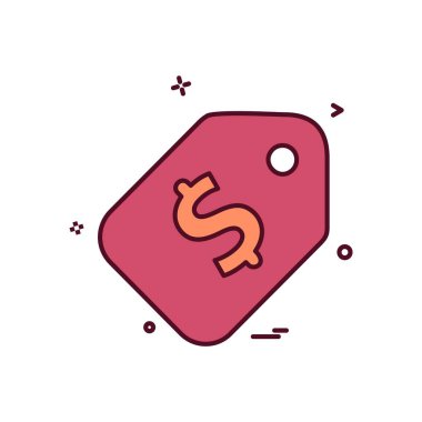 Satılık etiket simge tasarlamak vektör