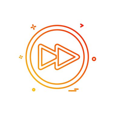 Kullanıcı arayüzü düğmesi simge tasarım vektörü