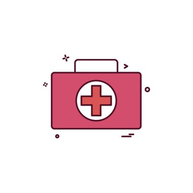 Evrak Çantası'nı simge tasarlamak vektör 