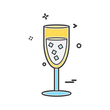 Simge tasarım vektörünü iç