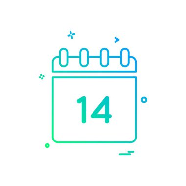 Sevgililer günü simge tasarlamak vektör