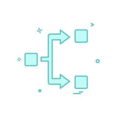 Ağ simgesi tasarım vektörü