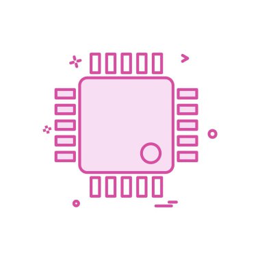 IC simge tasarlamak vektör