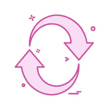 Ok simgesi tasarım vektörü