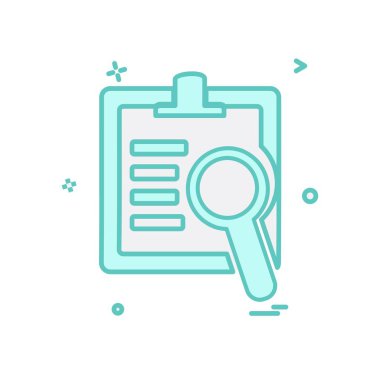 Metin simge tasarlamak vektör