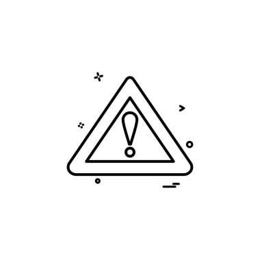 sembol hatası uyarı simgesi vektör tasarımı 