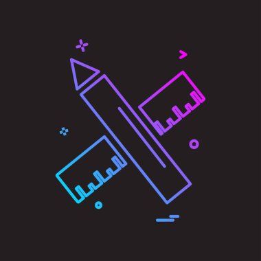 Eğitim simge tasarlamak vektör