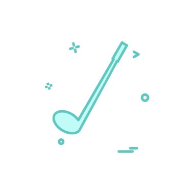 Golf simge tasarlamak vektör