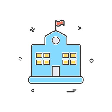 Ev simgesi tasarım vektörü