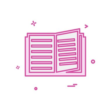 defter simge tasarlamak vektör