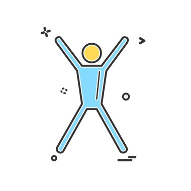 Avatar simge tasarlamak vektör