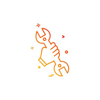 Donanım simgesi tasarım, vektör çizim araçları