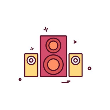 Ses web simgesi tasarım