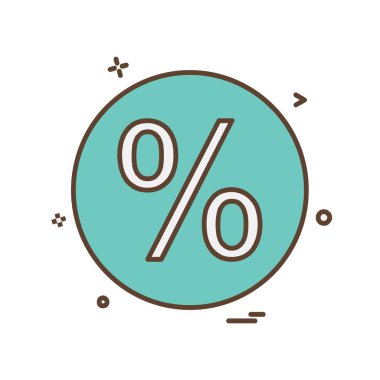 Matematik işaretleri simge tasarlamak vektör