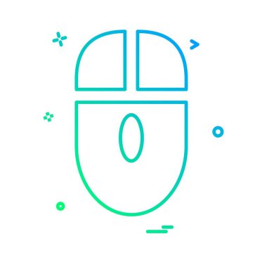 Fare simgesi tasarım vektörü