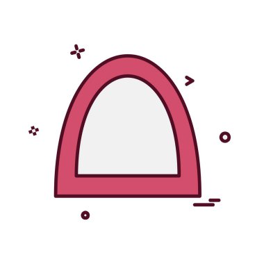 Köprü simgesi tasarım vektörü