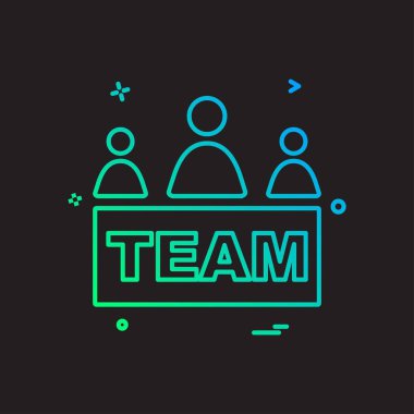 Grup avatar simge tasarım vektörü