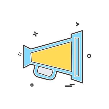 Birim simge tasarlamak vektör