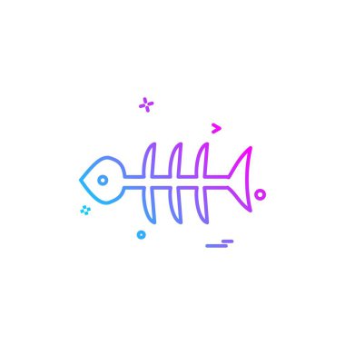 Gıda simgesi tasarım vektörü